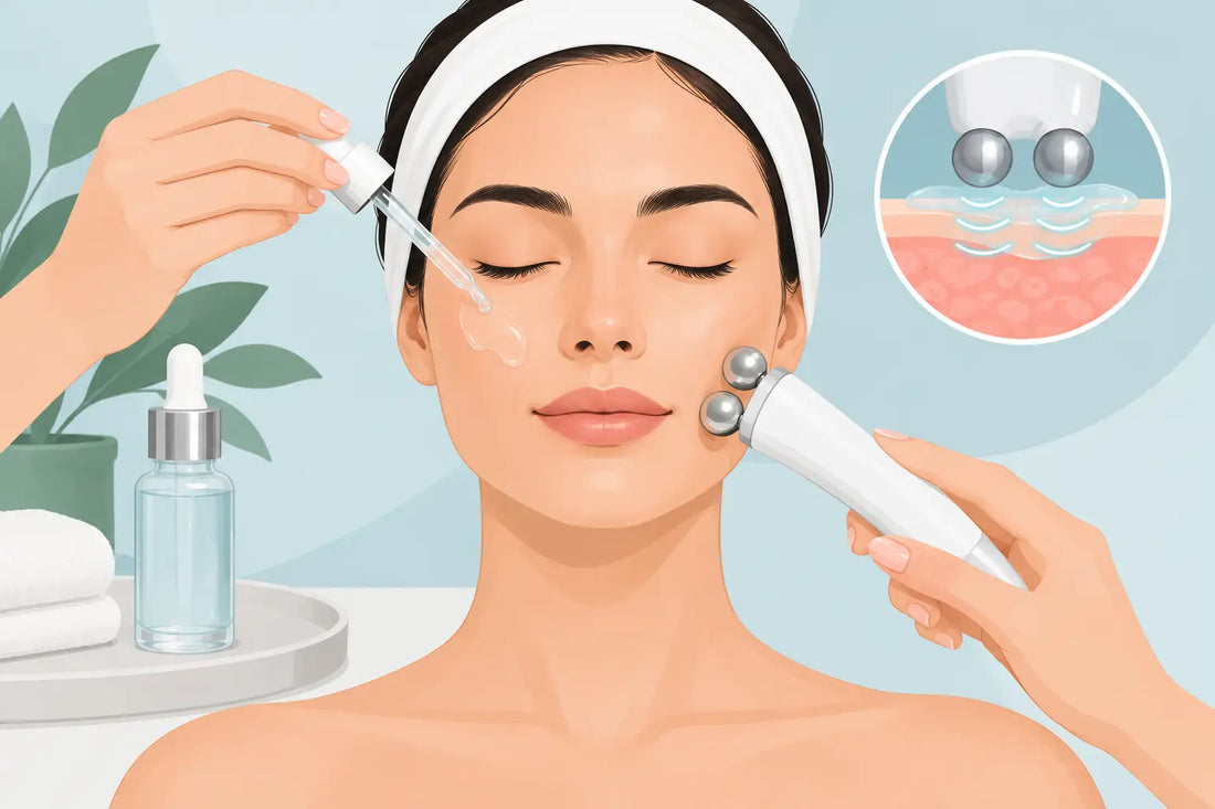 How to Apply Conductive Serum for Microcurrent