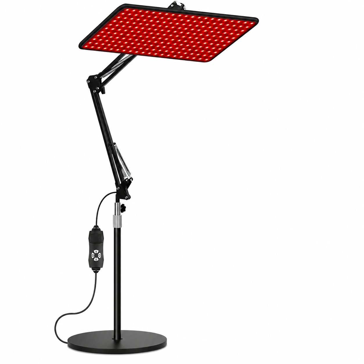 Red Light Therapy for Body with Wireless Magnetic Remote - 660Nm 850Nm 940Nm 3 in 1 Red Infrared Light Therapy Lamp with Stand with Large Panel, Therapy Device at Home, Gift for Women, L