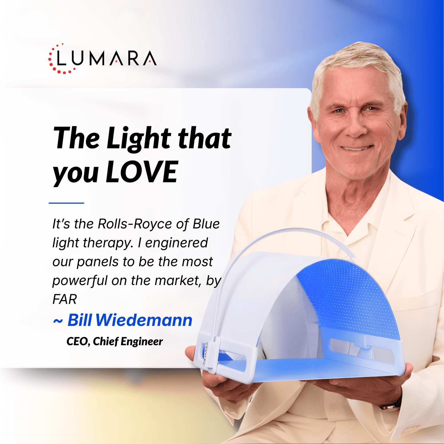 Illuminate Blue V1 |  Blue Light Therapy Panel