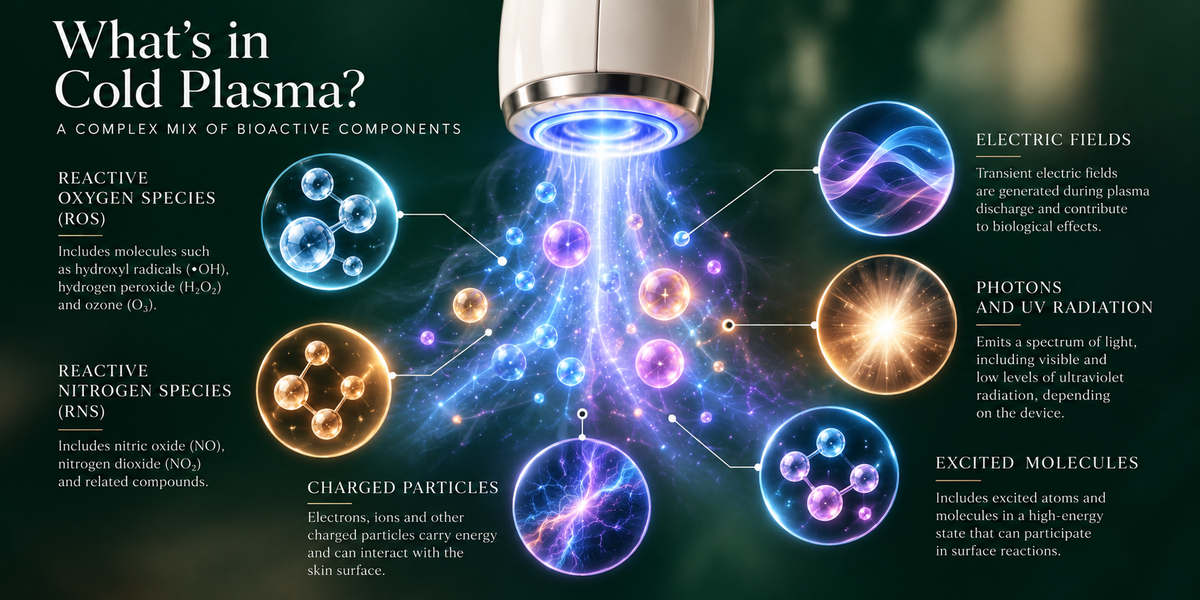 Diagram showing solid, liquid, gas and plasma as the four states of matter