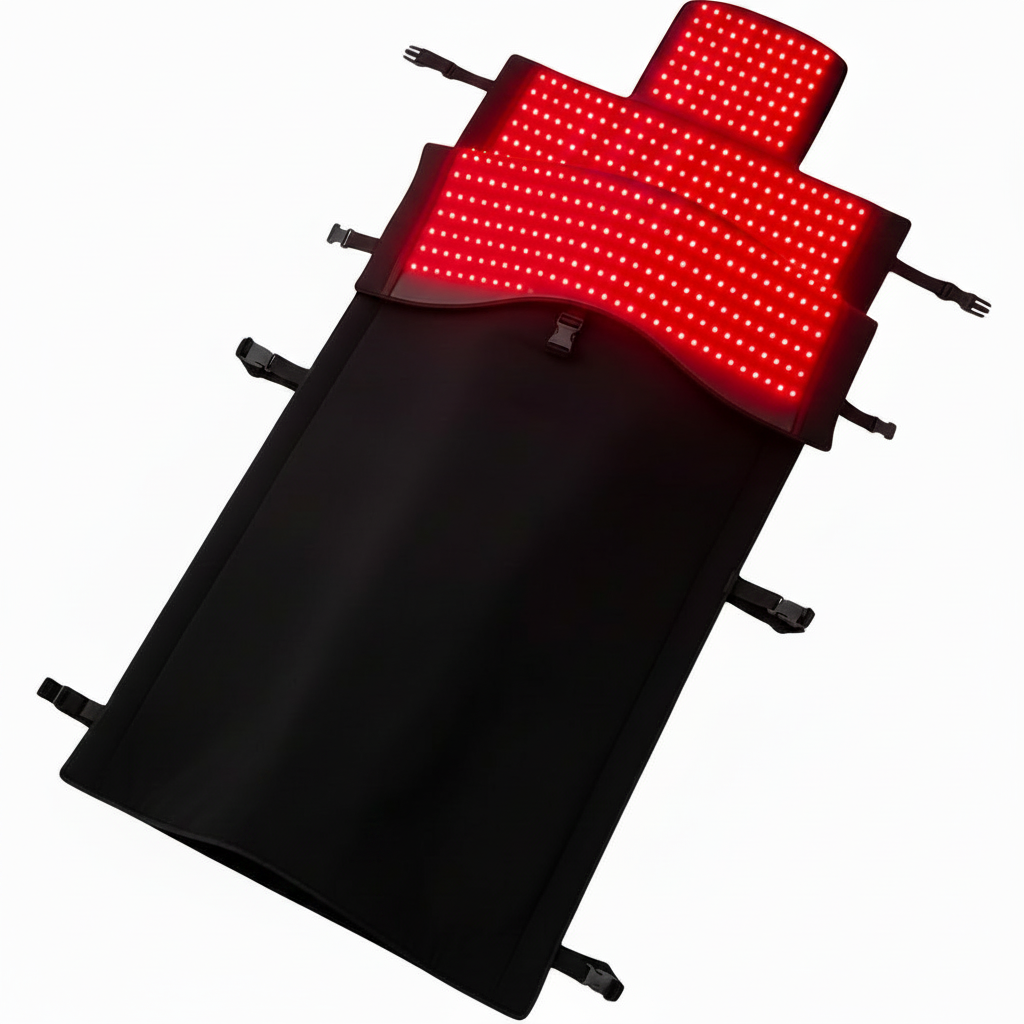 Red Light Therapy Mat for Full Body Pain Relief 75" X 35'' | Infrared Red Light Therapy Blanket for Face and Body with 2570 Dual-Wave Leds (660Nm & 850Nm)