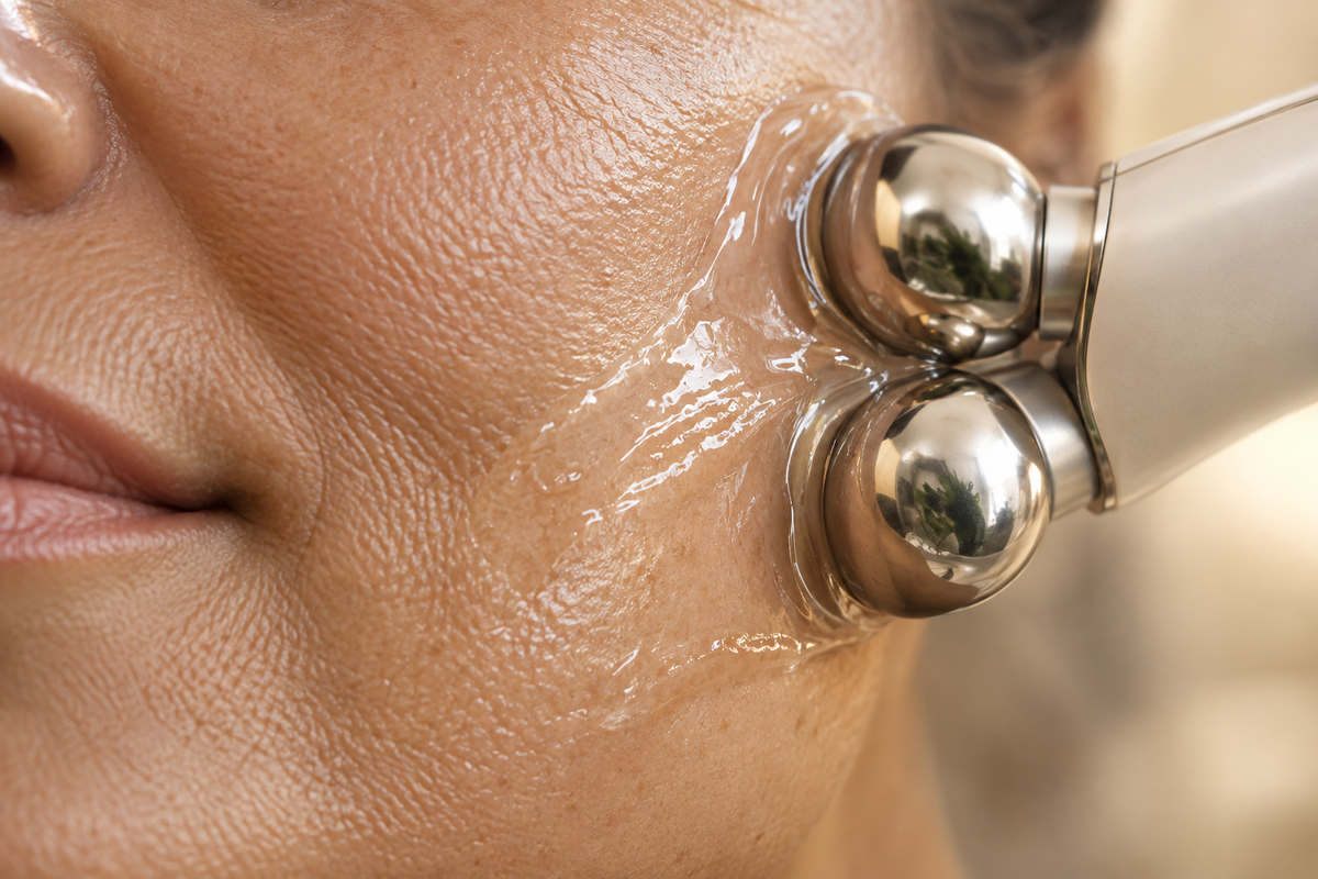 Conductive gel texture