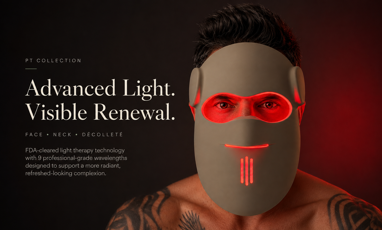 RegenOmedix - Advanced Multi-Wavelength LED Face + Neck Therapy Mask