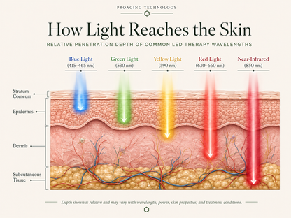 RegenOmedix - Advanced Multi-Wavelength LED Face + Neck Therapy Mask
